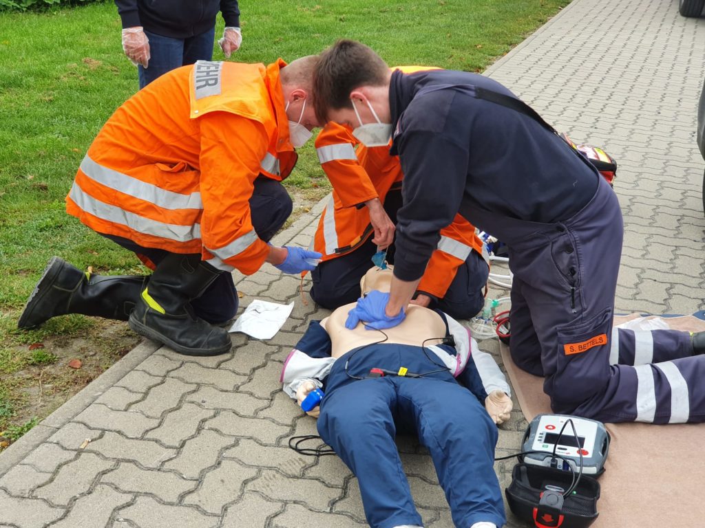 Einsatzübung der First-Responder