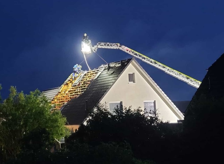 B2 – Dachstuhlbrand (07-2023)
