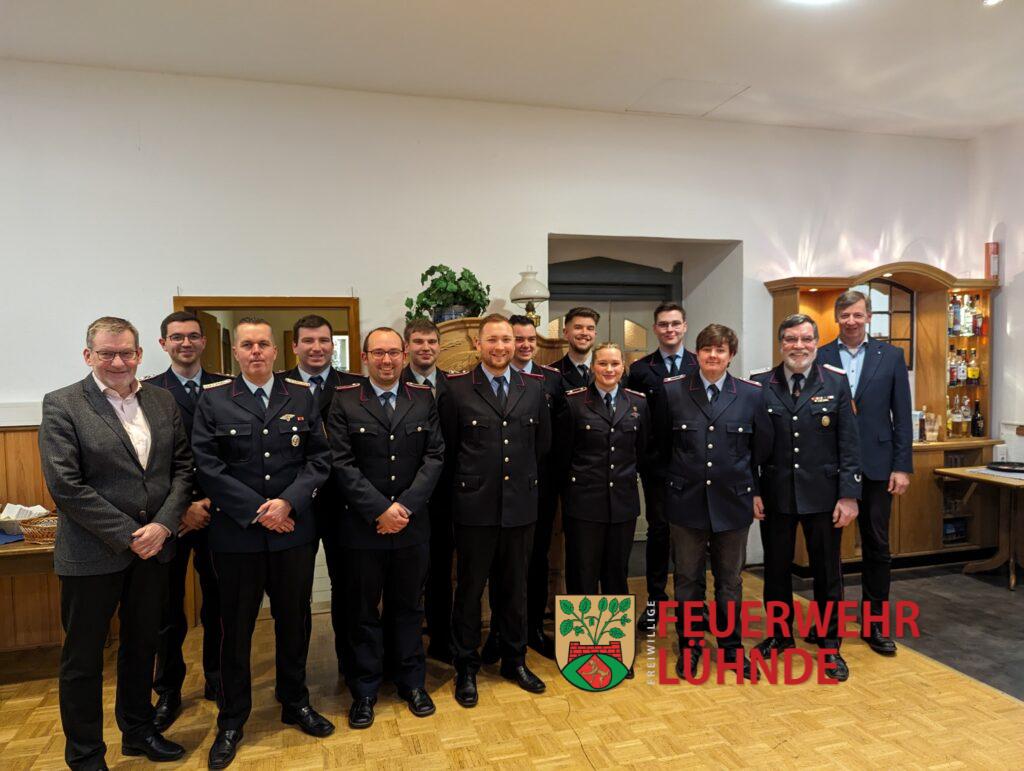 Stolz auf die Einsatzbereitschaft der Kameraden und Kameradinnen