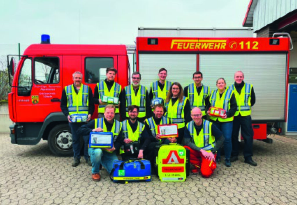 Erfolgreiche Spendenaktion der First Responder Lühnde
