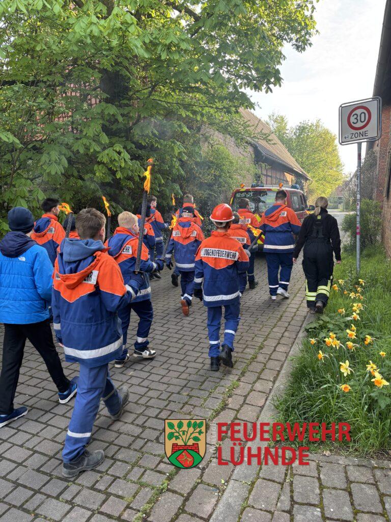 Fackellauf wieder ein voller Erlofg!