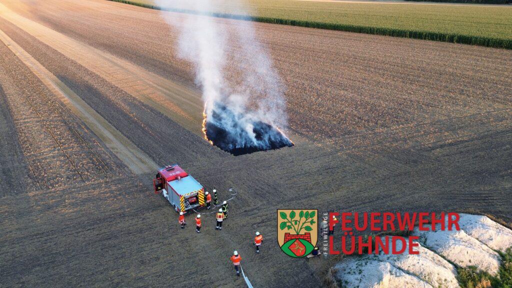 Einsatzübung Vegetationsbrandbekämpfung