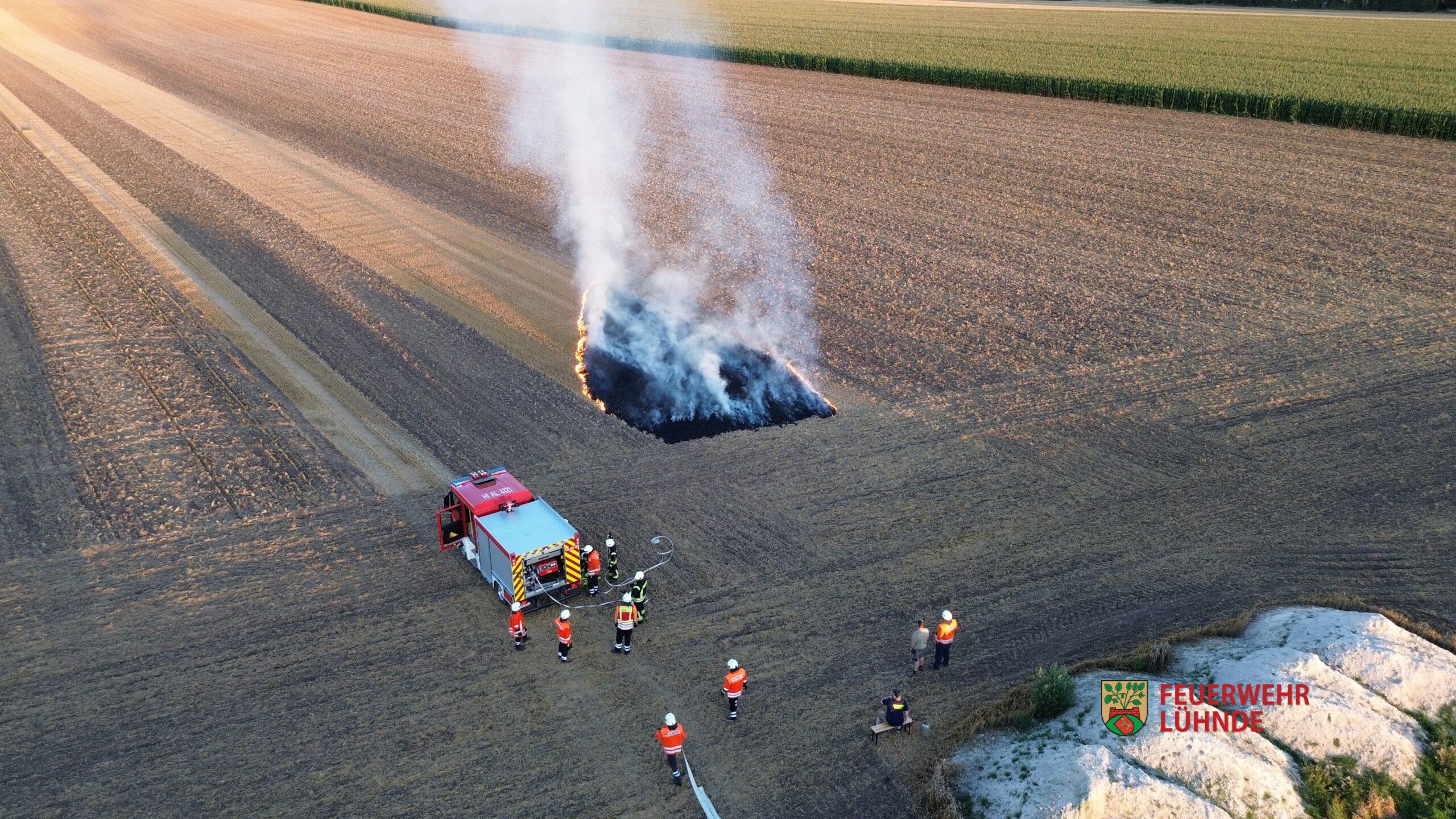 Einsatzübung Vegetationsbrandbekämpfung