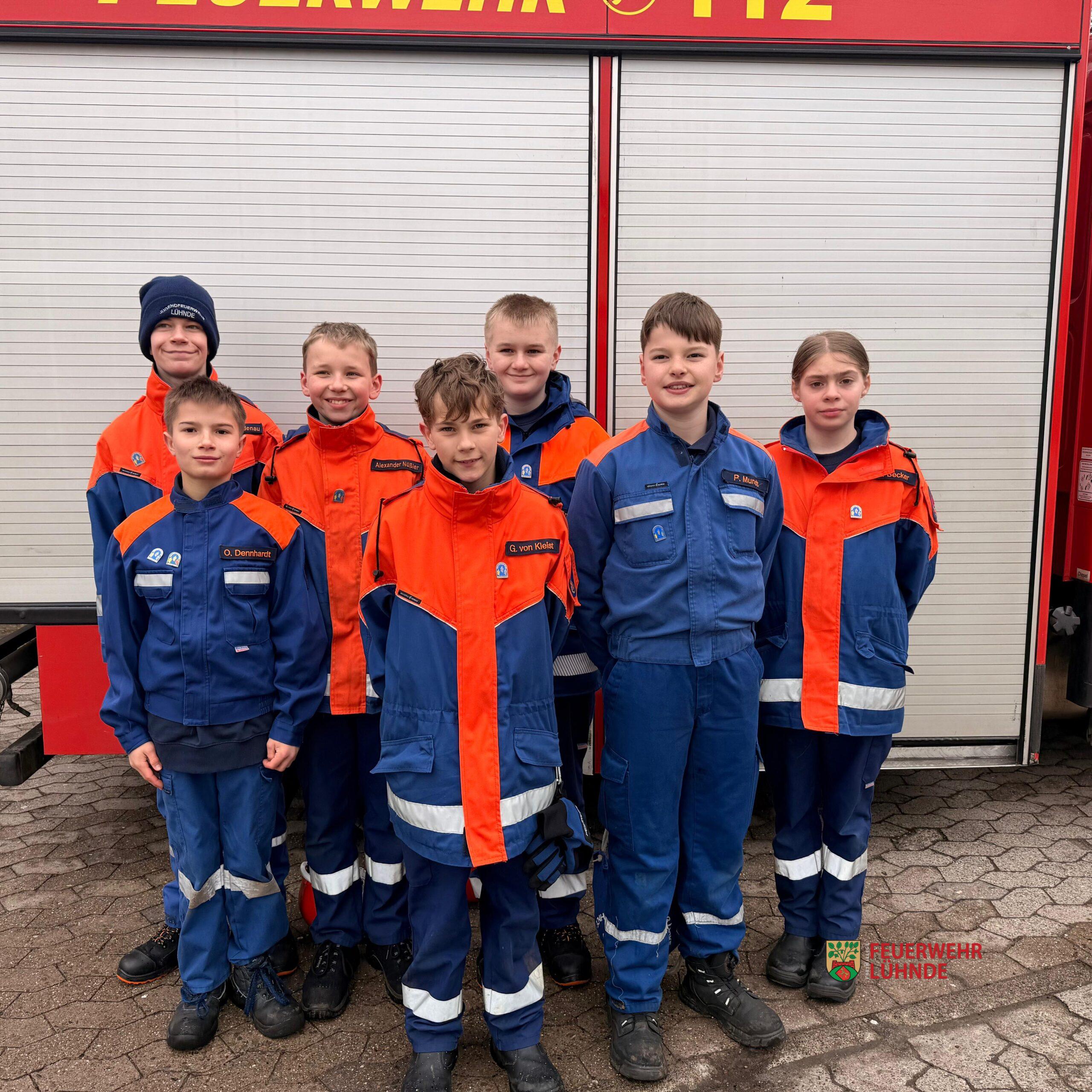 Abnahme der Jugendflamme 1 und 2 in Lühnde